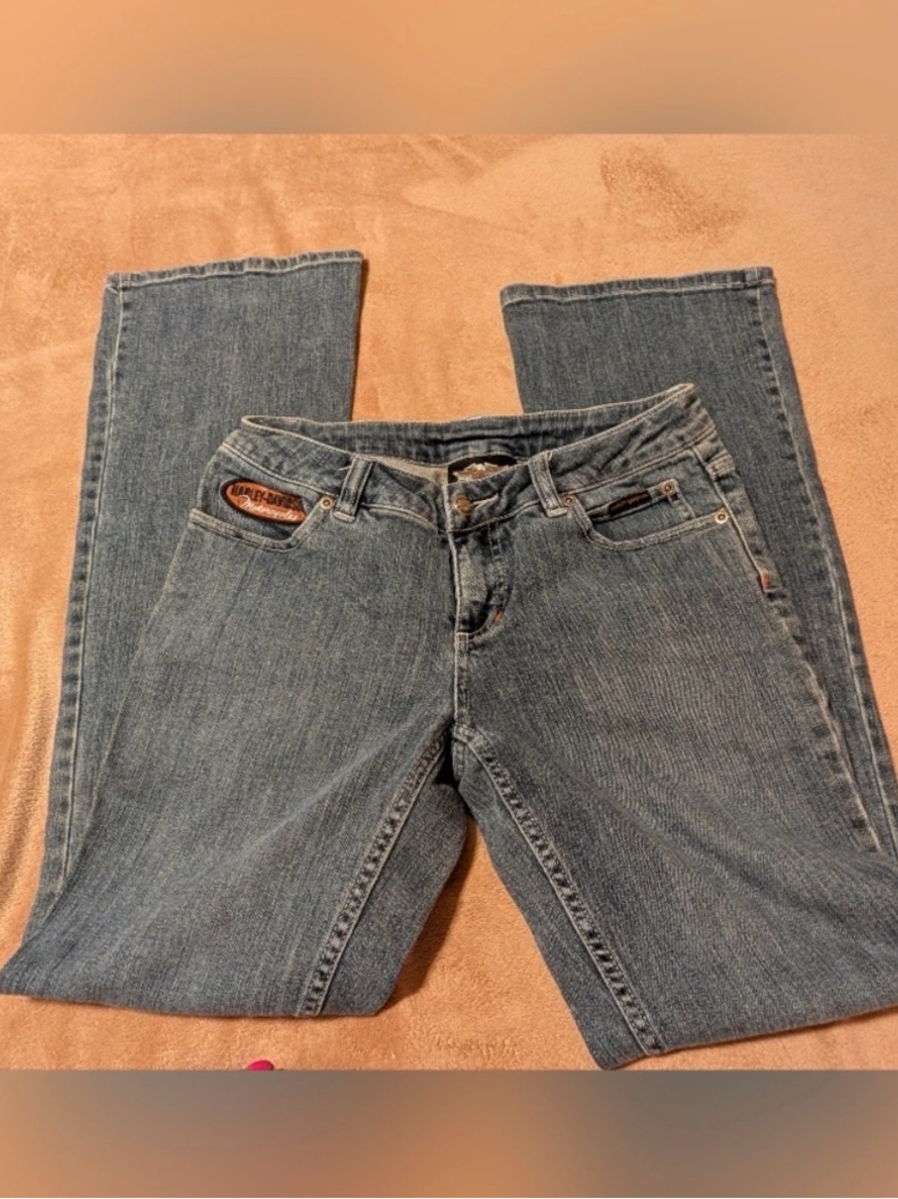Authentic Harley Davidson Boot Cut Jeans - Size 2